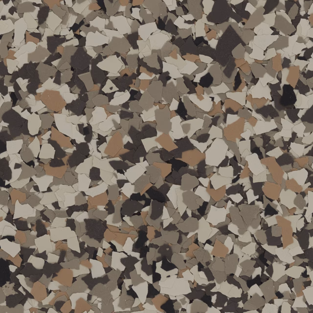 Woodland Flake Finish